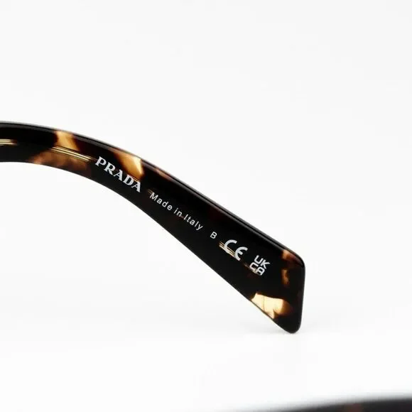 SALE! NEW Prada PR27ZS 16O50E Black Tortoise Gradient Yellow Unisex Sunglasses